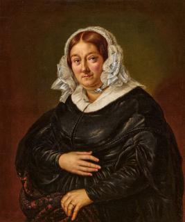 Otto Grashof - Porträt der Mutter des Künstlers.