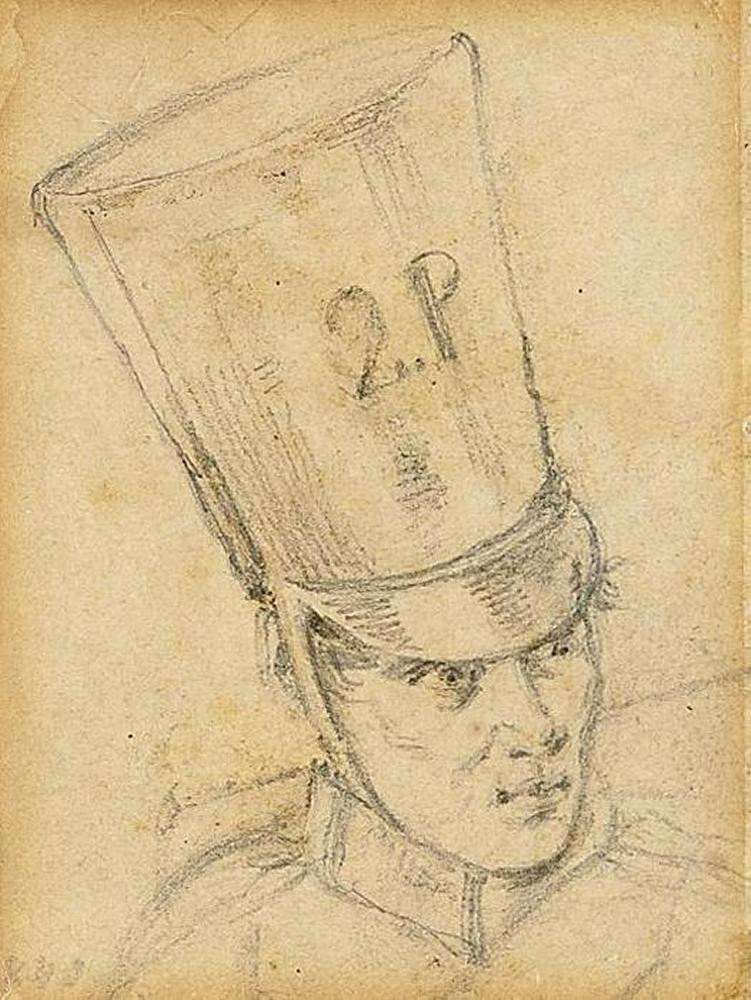 Otto Grashof - Porträt eines Soldaten