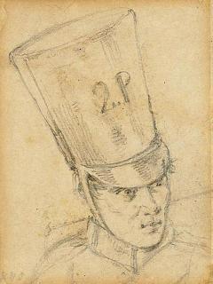 Otto Grashof - Porträt eines Soldaten