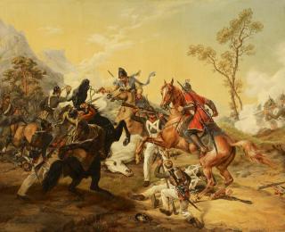 Otto Grashof - Schlacht bei Schumla / Kulevicha (?)