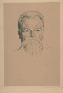 Otto Greiner - Bildnis von Max Klinger in Leipzig.