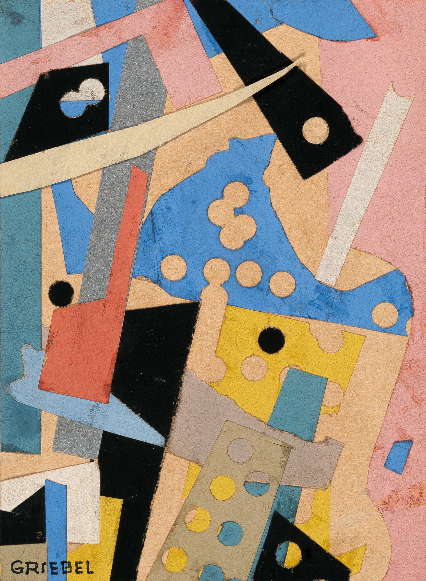 Otto Griebel - Abstrakte Komposition