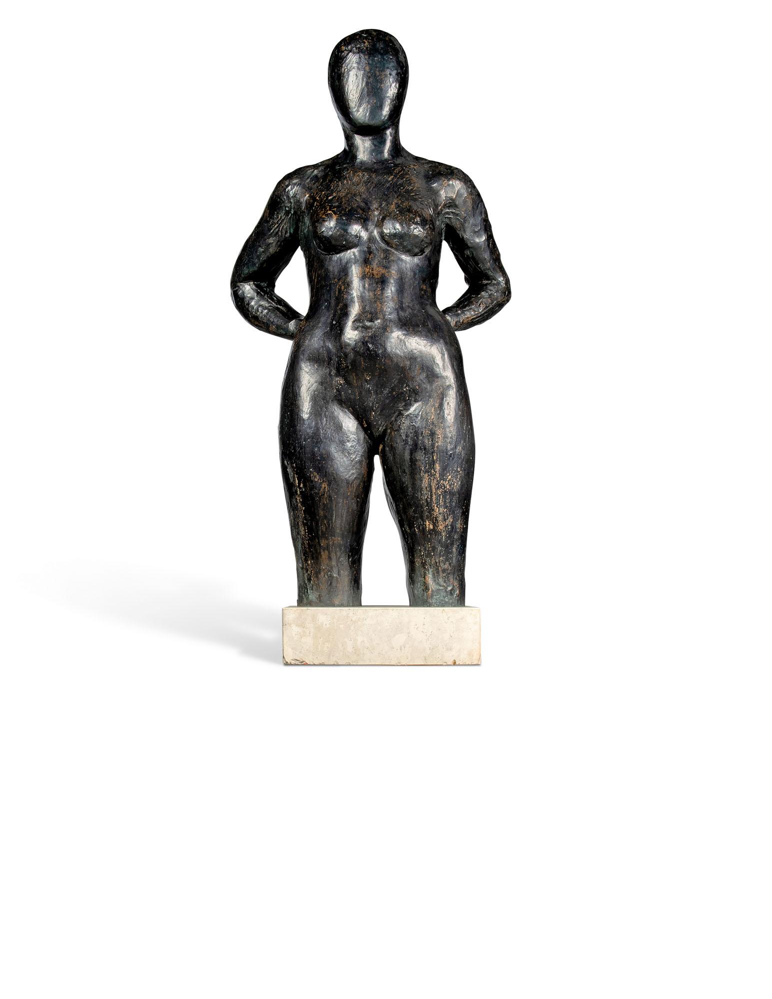 Otto Gutfreund - ?Ena S Rukama V Bok (Woman With Hands On Hips)