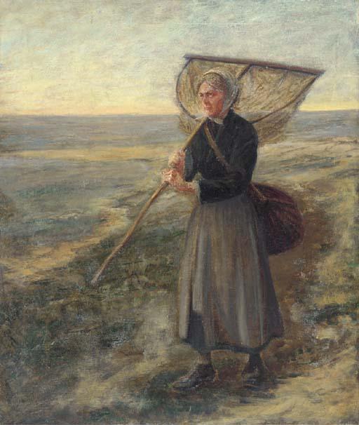 Otto Hagborg - Knitting In The Sunshine; Shrimping; And Another Similar