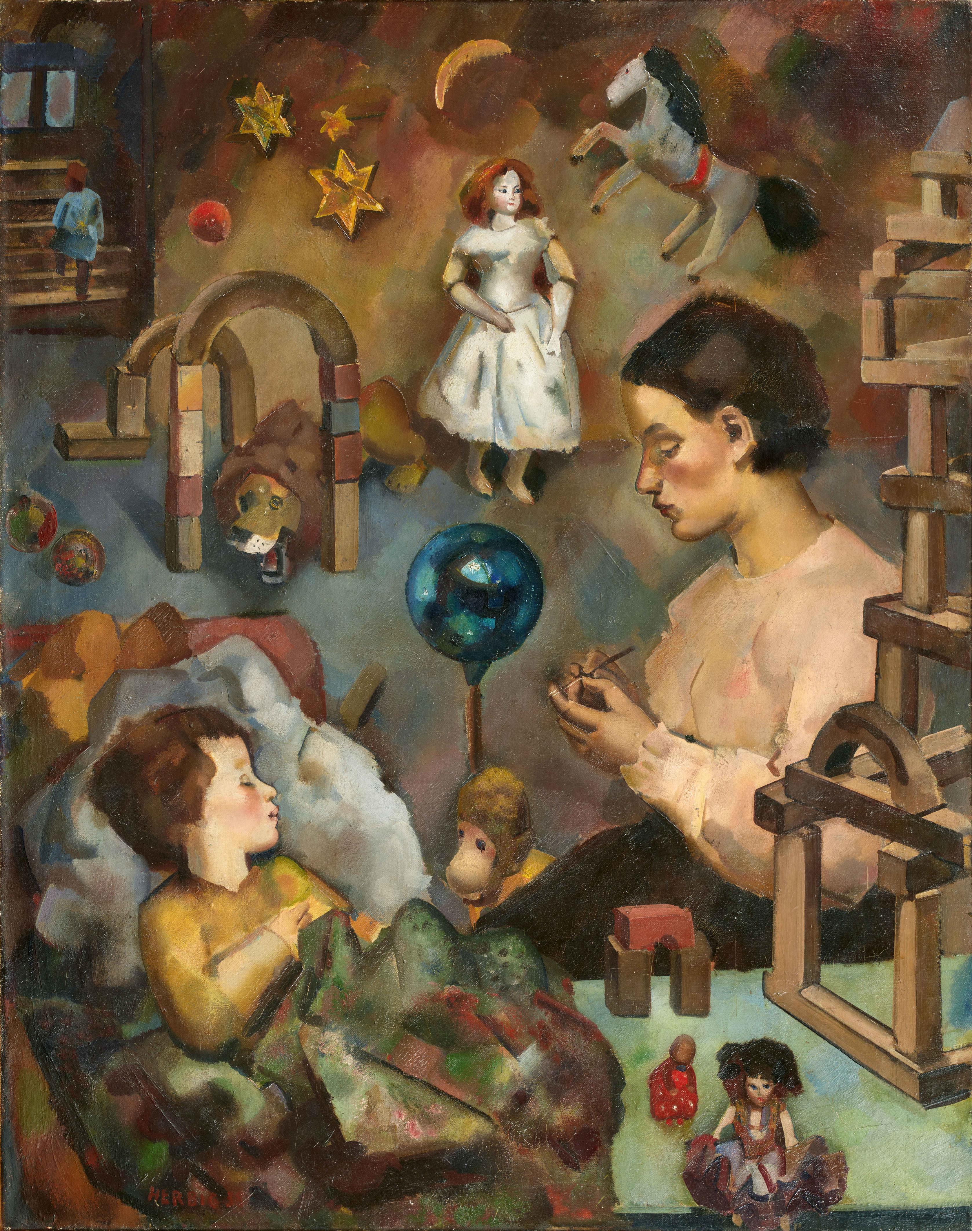 Otto Herbig - Traum des Kindes