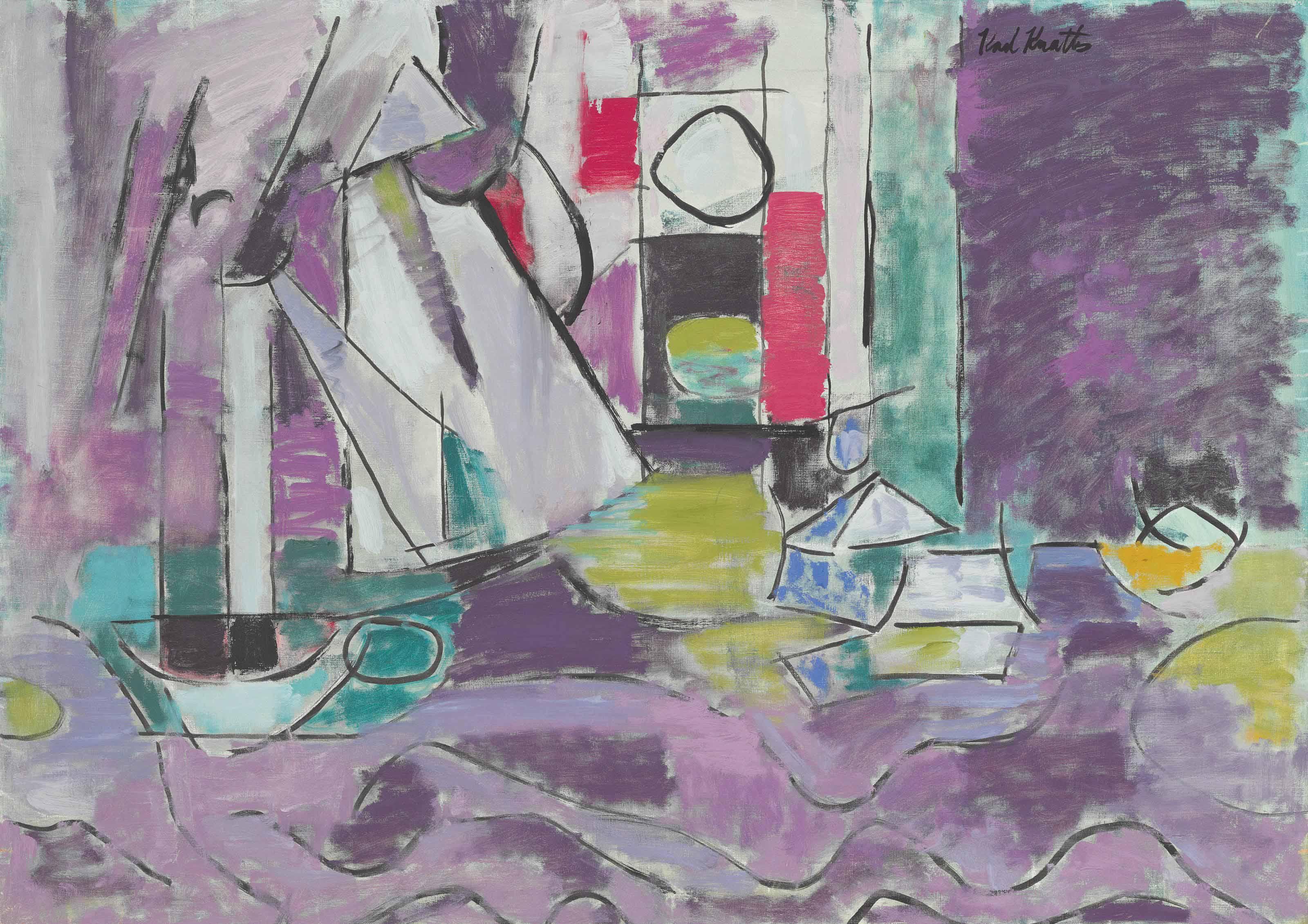 Otto Karl Knaths - Clock