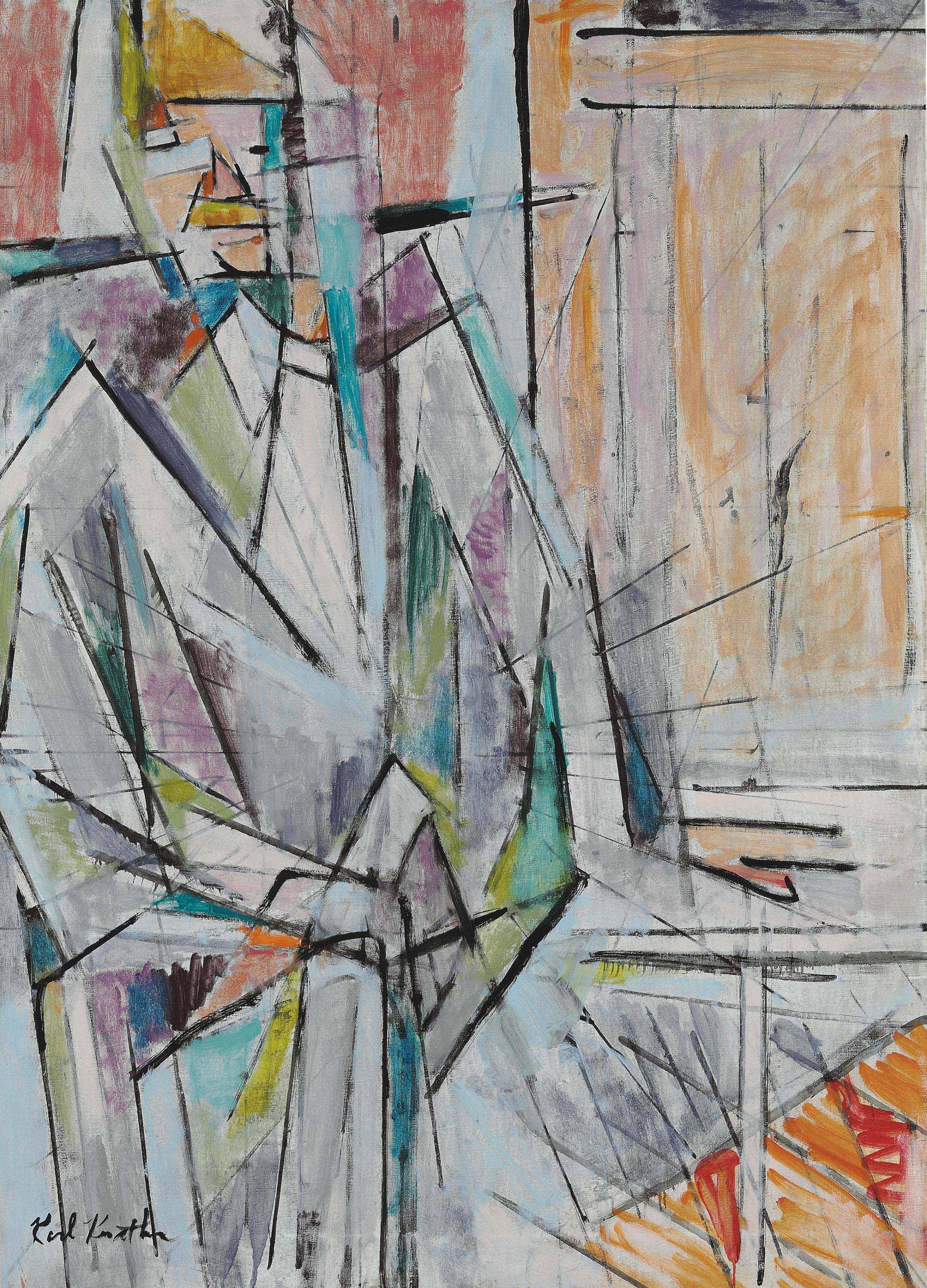 Otto Karl Knaths - Gentleman