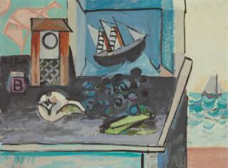 Otto Karl Knaths - Ships and Shell