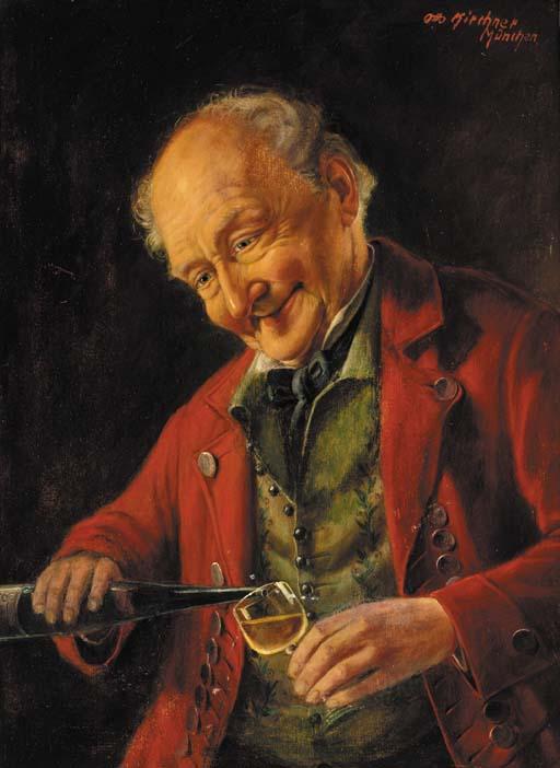 Otto Kirchner - A good vintage; and Reading the news