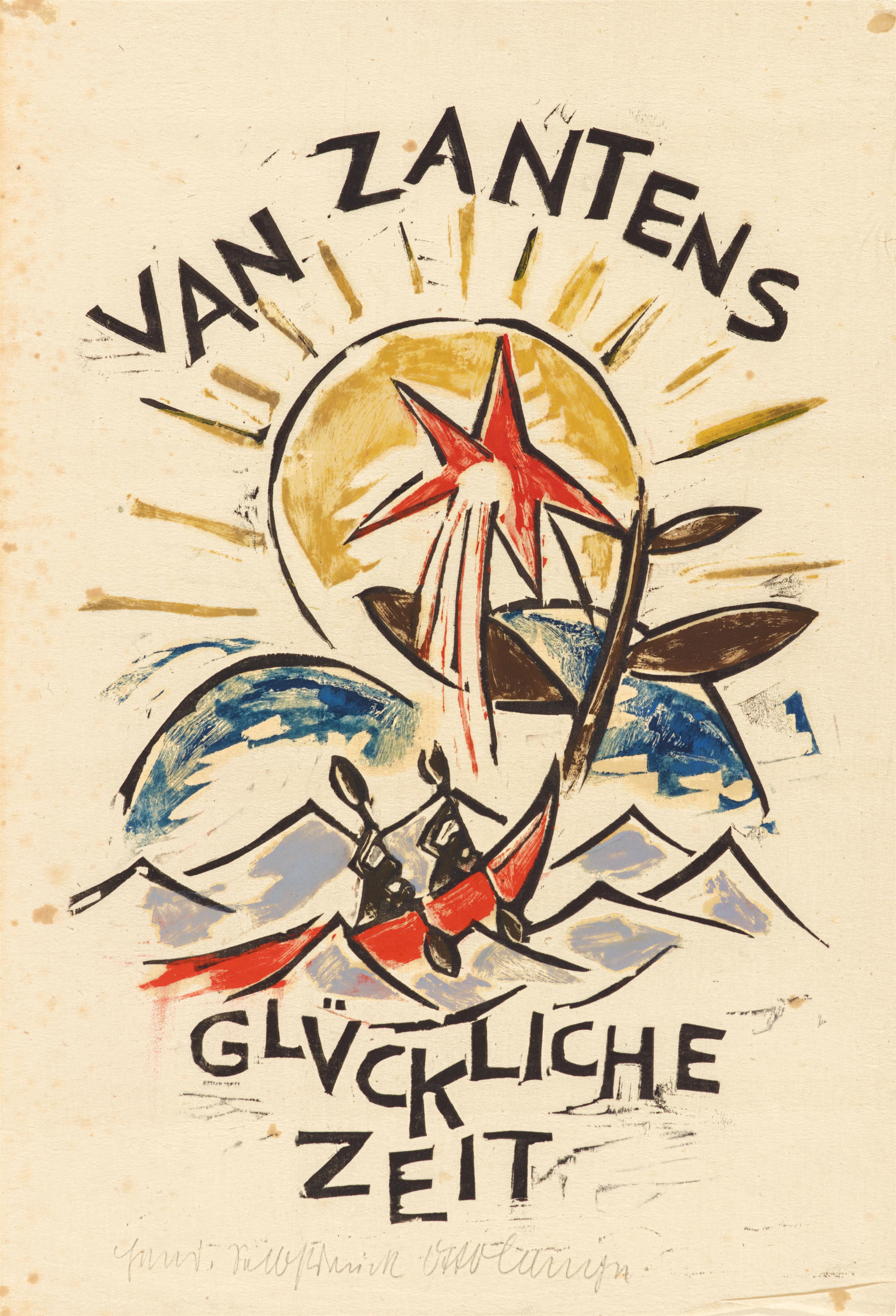 Otto Lange - Van Zantens glückliche Zeit