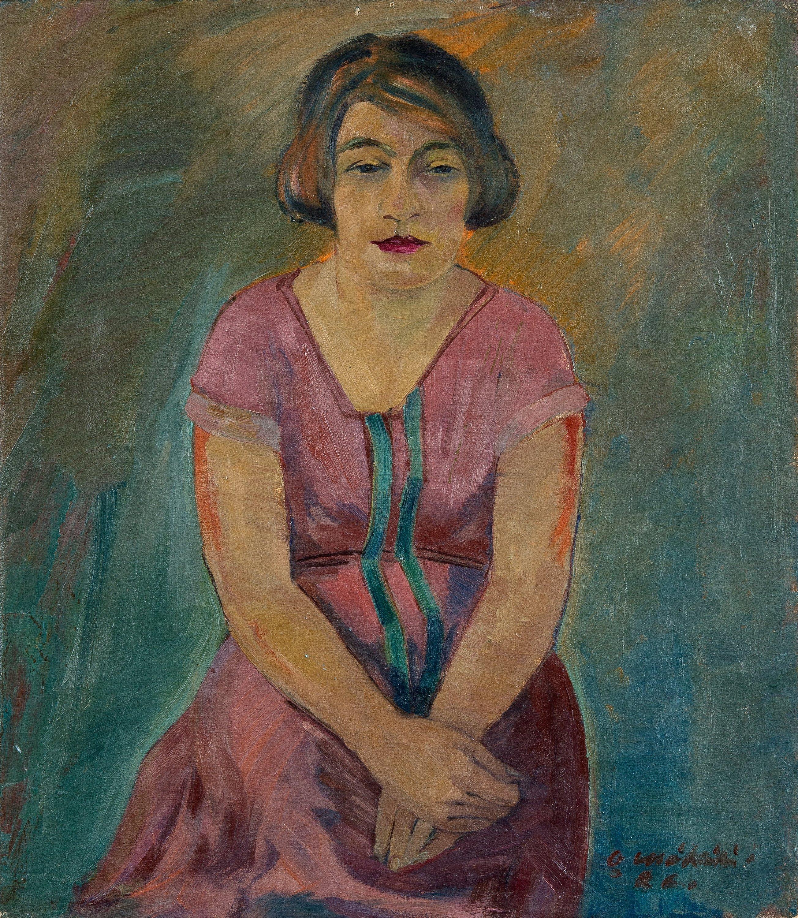 Otto Mäkilä - Damporträtt