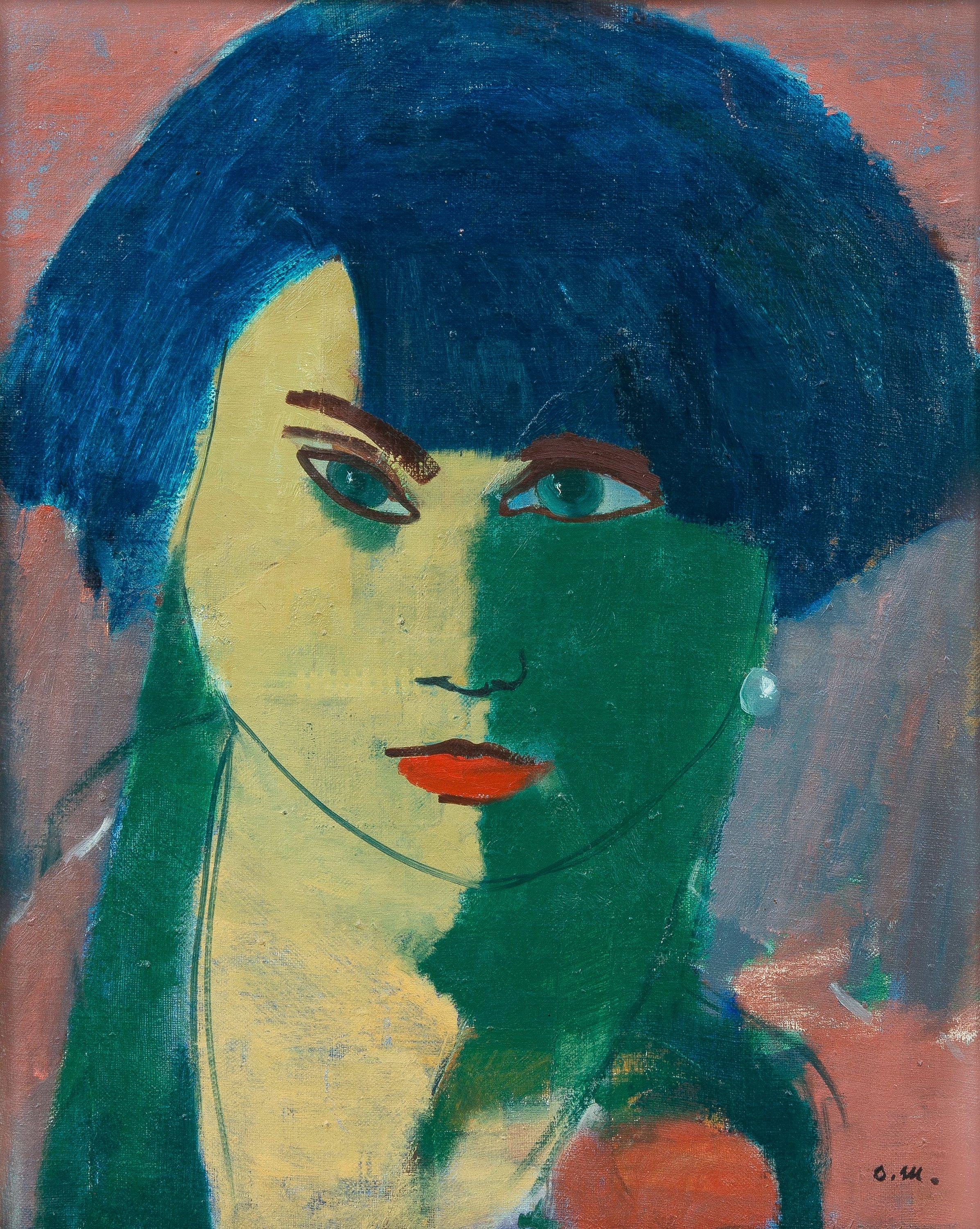 Otto Mäkilä - Portrait Of A Woman.