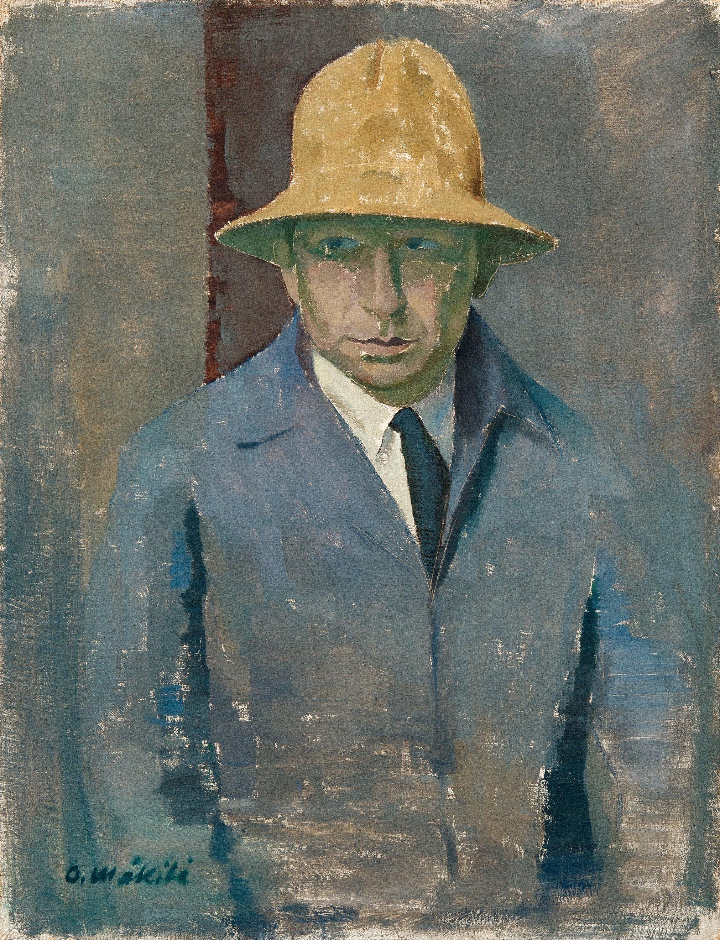 Otto Mäkilä - Självporträtt