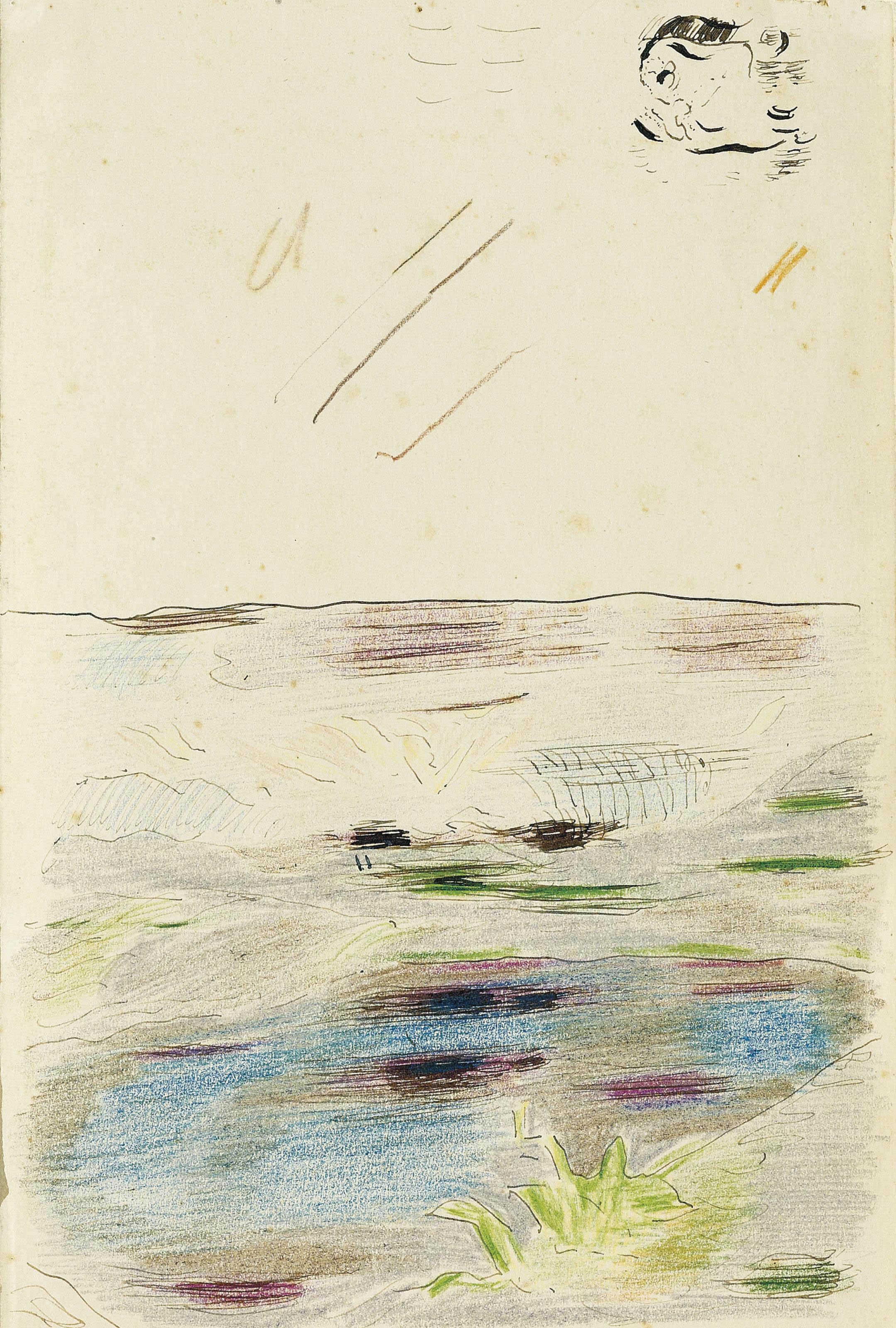 Otto Meyer-Amden - Der Bergsee