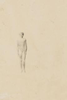 Otto Meyer-Amden - Stehender Knabenakt