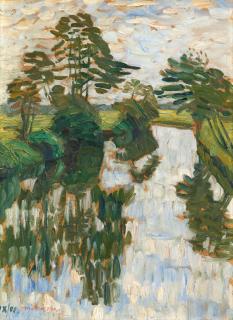 Otto Modersohn - An der Wümme.