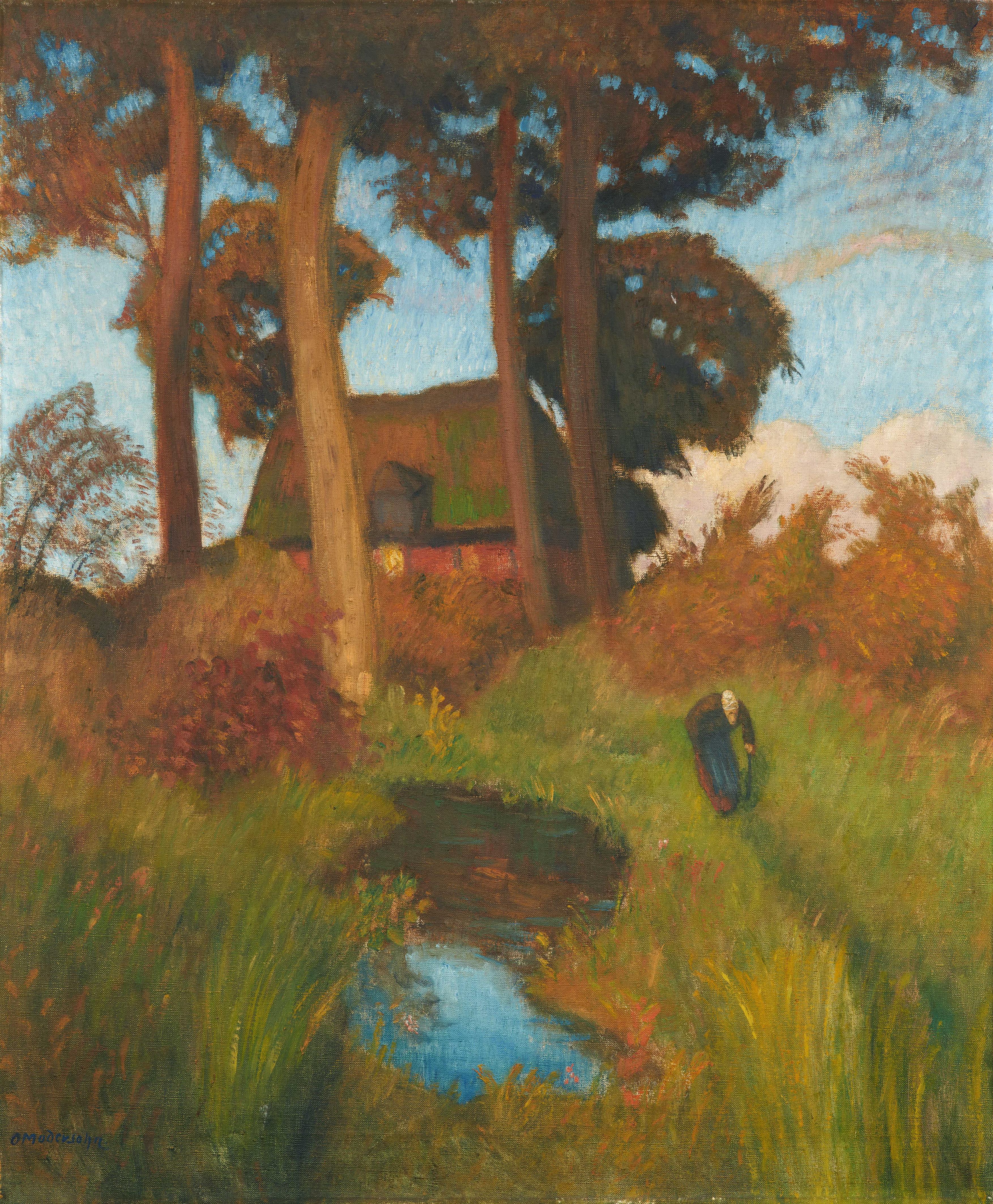 Otto Modersohn - Das alte Haus