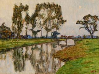 Otto Modersohn - Flusslandschaft