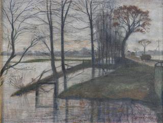 Otto Modersohn - Hochwasser.