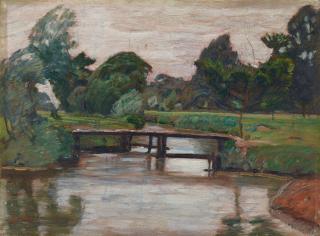 Otto Modersohn - Landschaft an der Wümme
