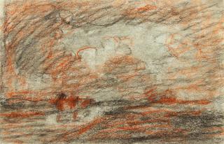 Otto Modersohn - Moorlandschaft.