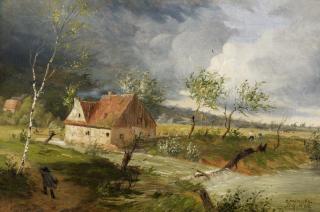 Otto Modersohn - Regenstimmung