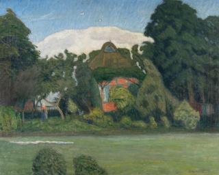 Otto Modersohn - Wäschebleiche