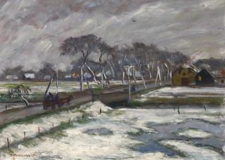 Otto Modersohn - Winterlandschaft