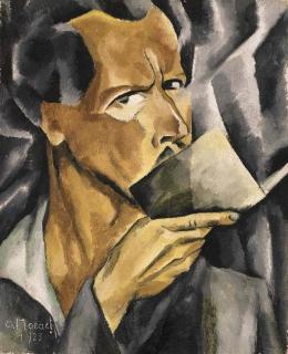 Otto Morach - Selbstbildnis, 1916