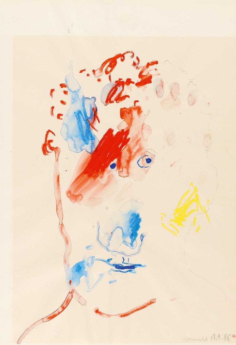 Otto Muehl - Kopf (17.9.85)