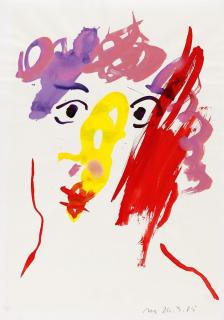 Otto Muehl - Kopf (26.3.85)