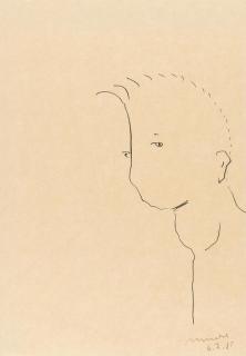 Otto Muehl - Kopf (6.7.85)