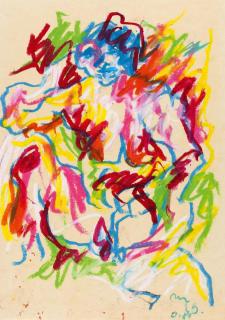 Otto Muehl - Weiblicher Akt (29.6.81)