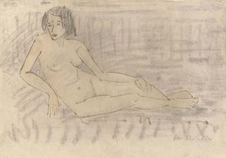 Otto Mueller - Liegender Akt