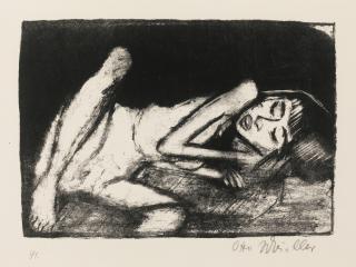 Otto Mueller - Madchen Auf Der Liege (K. 93)