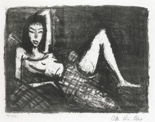 Otto Müller - Mädchen Auf Dem Kanapee (Karsch 146 Ii)