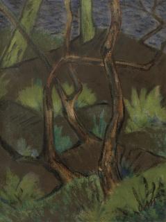 Otto Mueller - Waldlandschaft