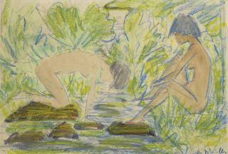 Otto Mueller - Zwei Frauen (Two Girls)