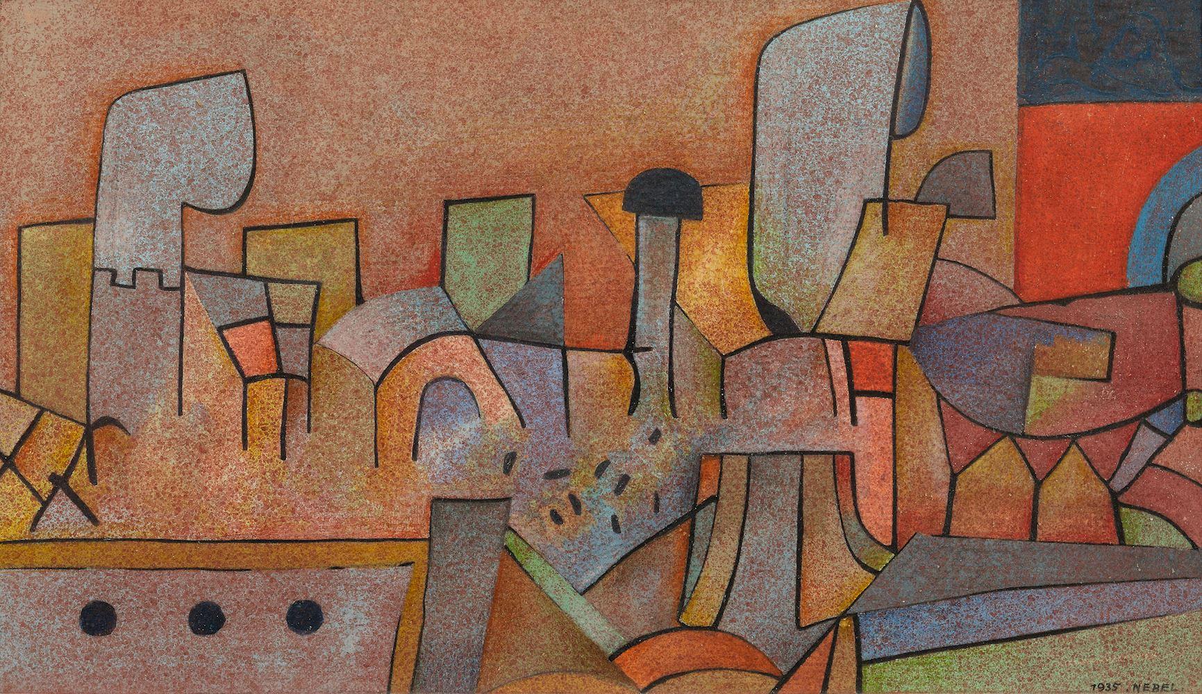 Otto Nebel - Fährt entlang. 1935.