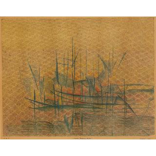 Otto Nebel - Maste, Rahen, Netze, 1935 Masts, Yardarms, Nets, 1935