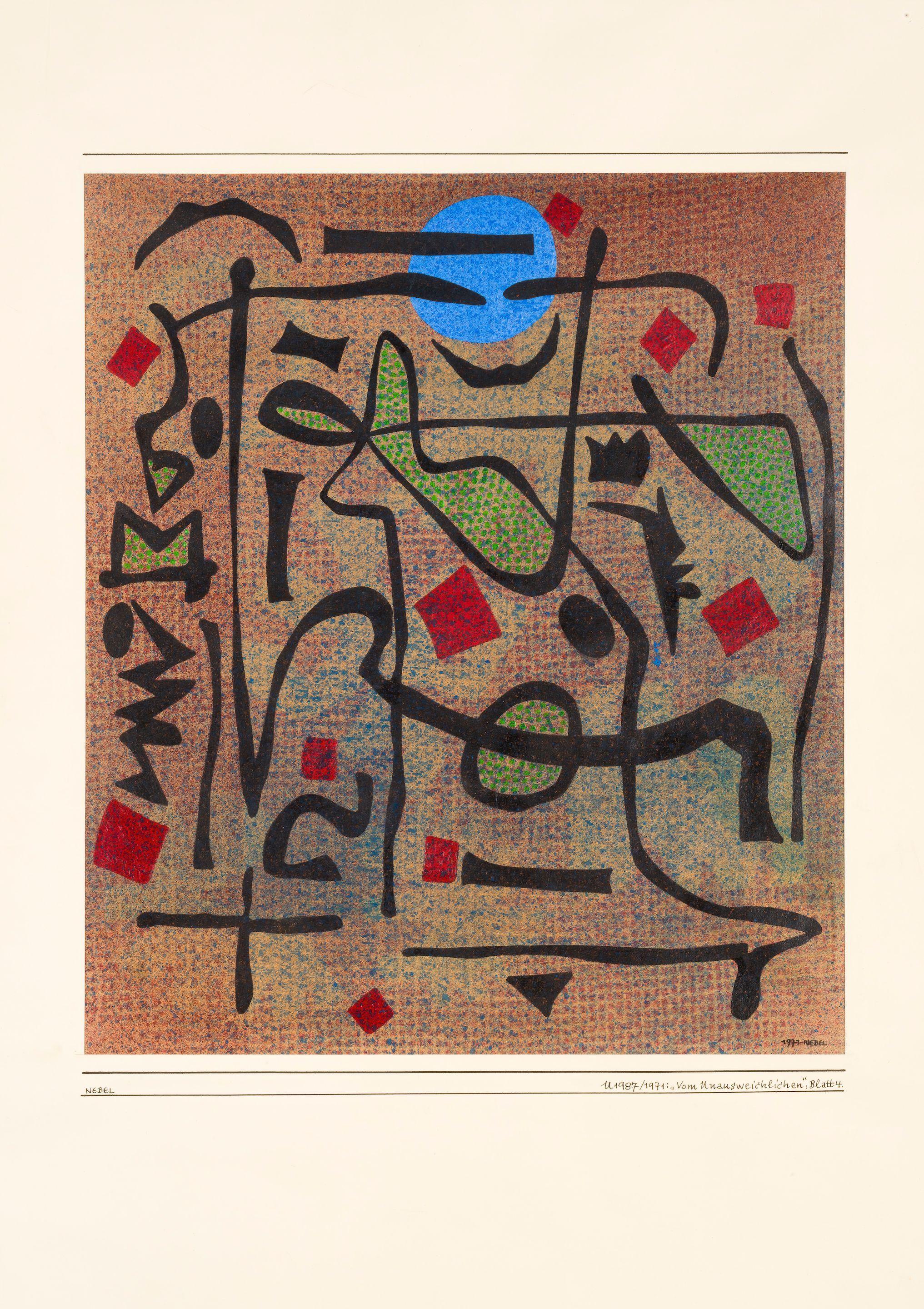 Otto Nebel - Vom Unausweichlichen, Blatt 4