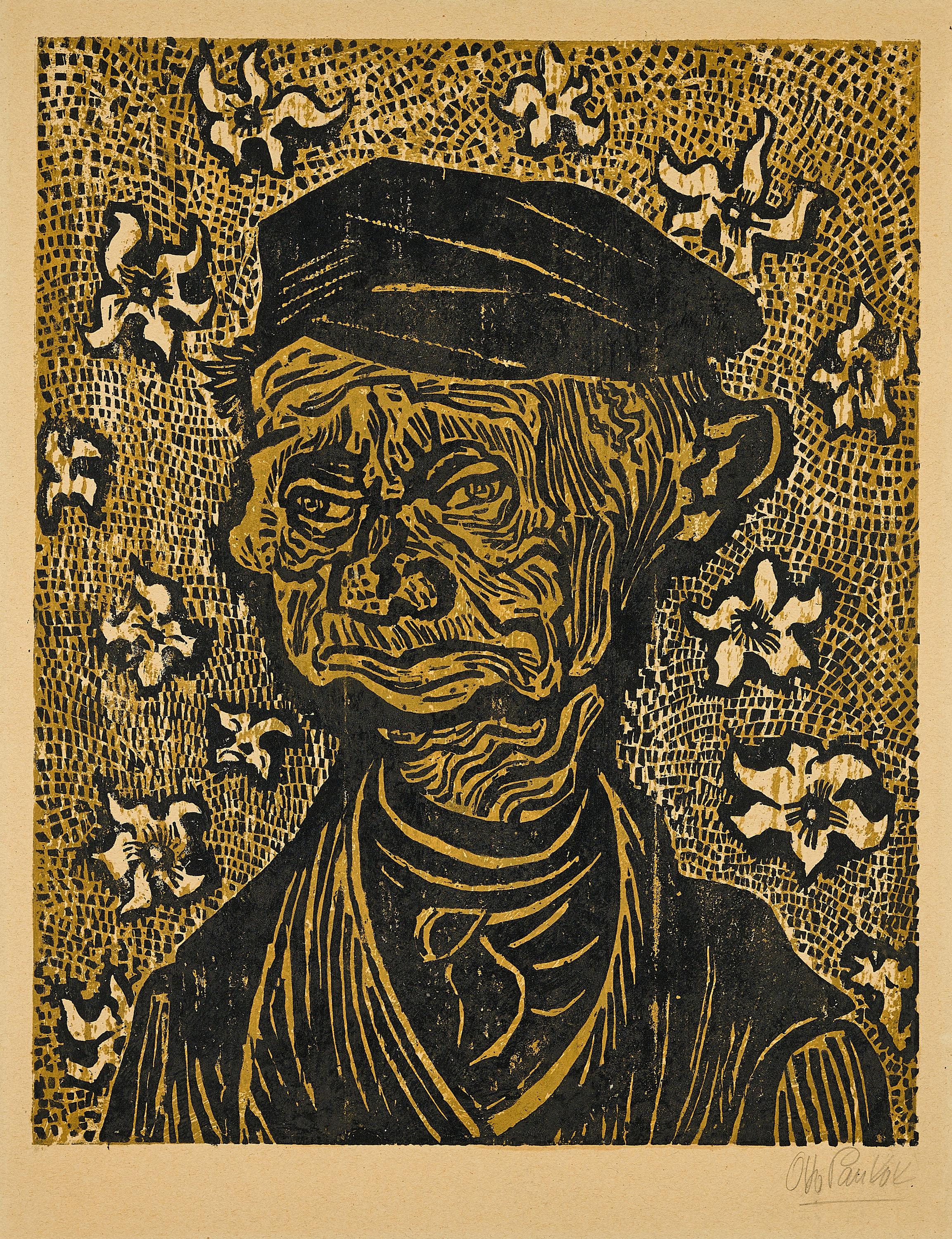 Otto Pankok - Fischerbildnis.