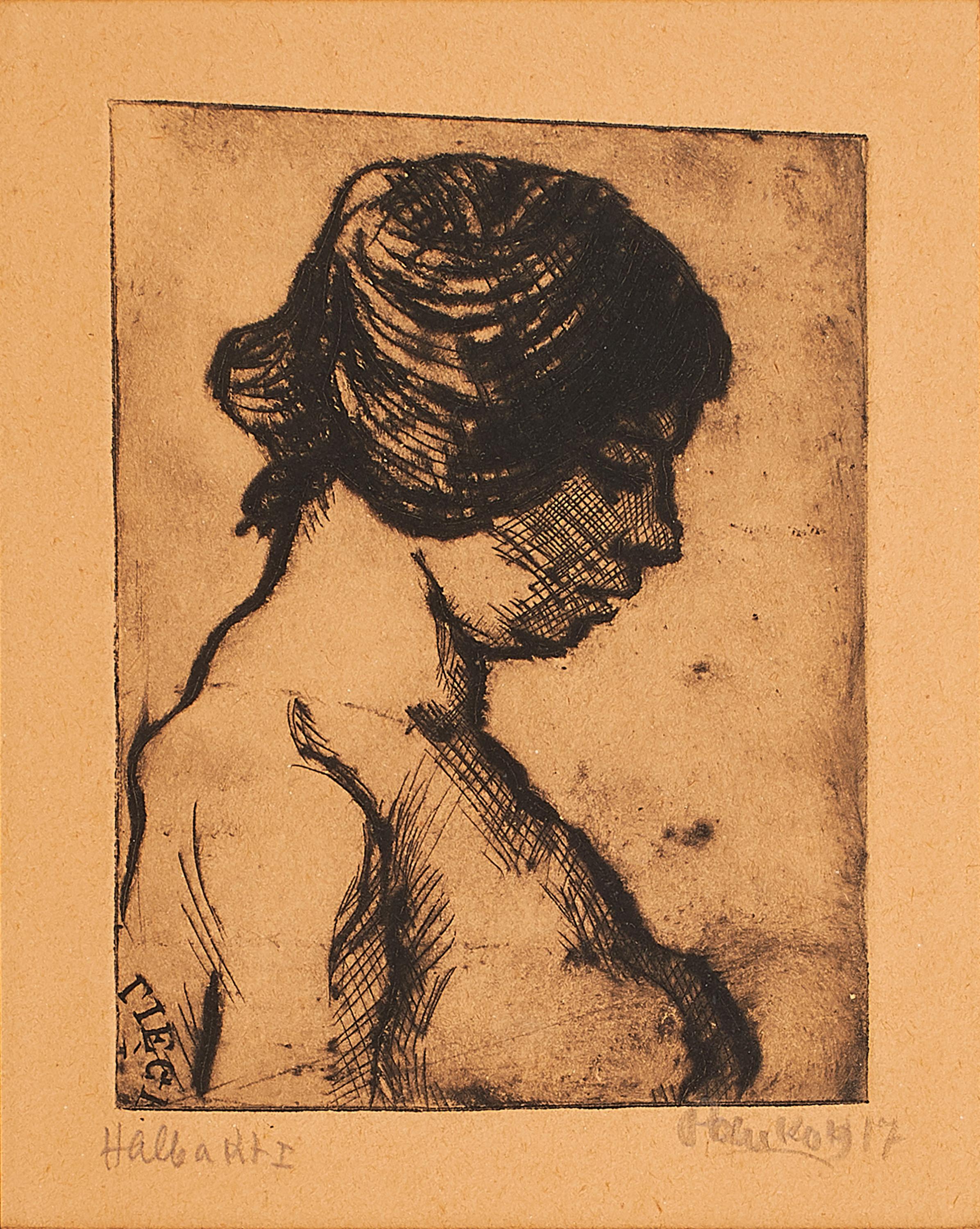 Otto Pankok - Halbakt I.