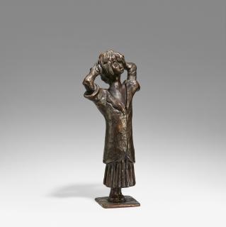 Otto Pankok - Hotu Hochblickend.