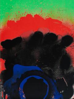 Otto Piene - Black Hawaii