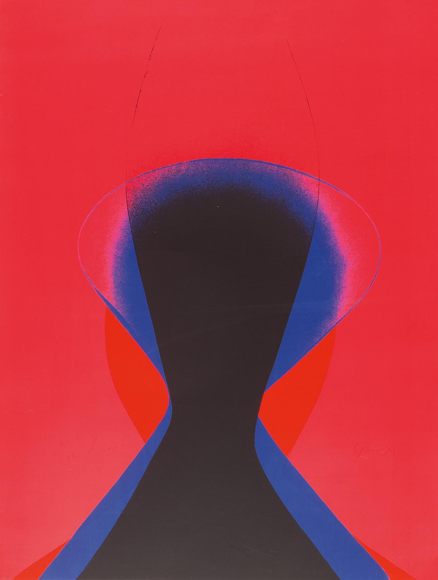 Otto Piene - Blue Monk.