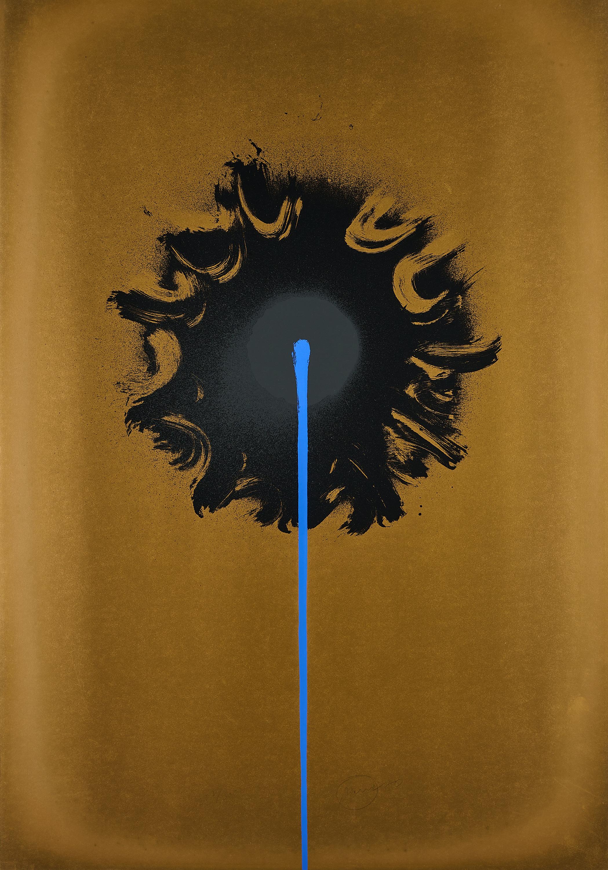 Otto Piene - Blue Streak.