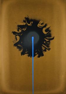 Otto Piene - Blue Streak.