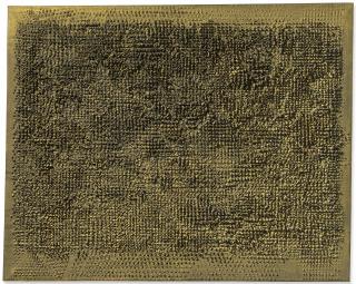 Otto Piene - Bronze and Gold IV