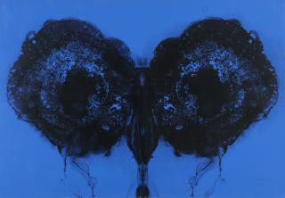 Otto Piene - Butterfly Blue.